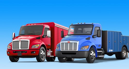 New Medium-Duty Kenworth T280 and Peterbilt Model 536 Trucks
