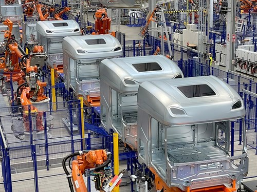 DAF Cab Factory in Westerlo, Belgium