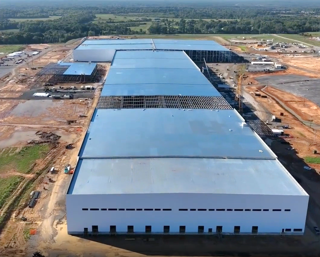 Amplify Cell Technologies Battery Factory, Byhalia, MS