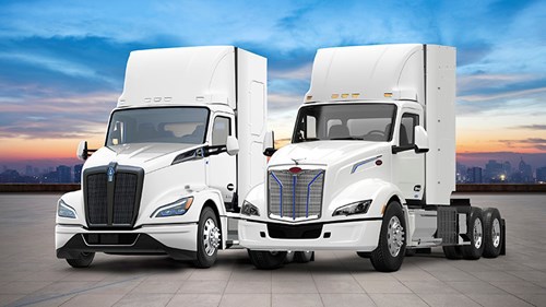 Kenworth and Peterbilt FCEV Trucks