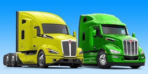 Next Generation Kenworth T680 and Peterbilt Model 579 Trucks