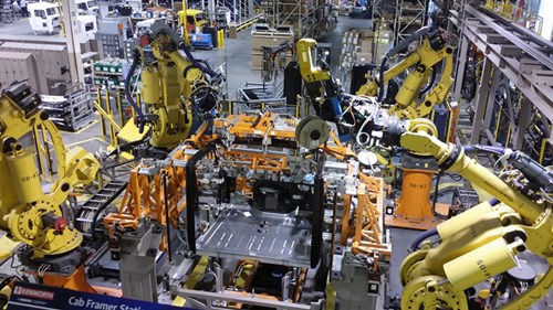 Kenworth Robotic Cab Build Cell